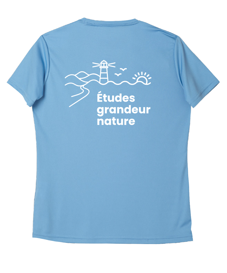 Cégep de la Gaspésie et des Îles (ÉPAQ) - L350 T-shirt sport Pro Team femme (SLOGAN) - SE. S16546 (AVG) + S16547 (DOS)
