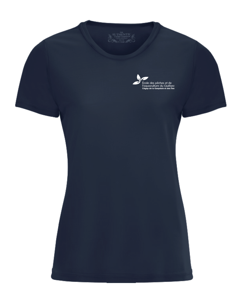 Cégep de la Gaspésie et des Îles (ÉPAQ) - L350 T-shirt sport Pro Team femme (SLOGAN) - SE. S16546 (AVG) + S16547 (DOS)