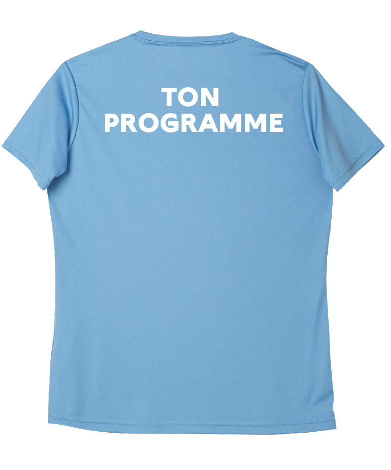 Cégep de la Gaspésie et des Îles - L350 T-shirt sport Pro Team femme (PGM) - SE. S16545 (AVG) + SE. Nom du PGM (DOS)
