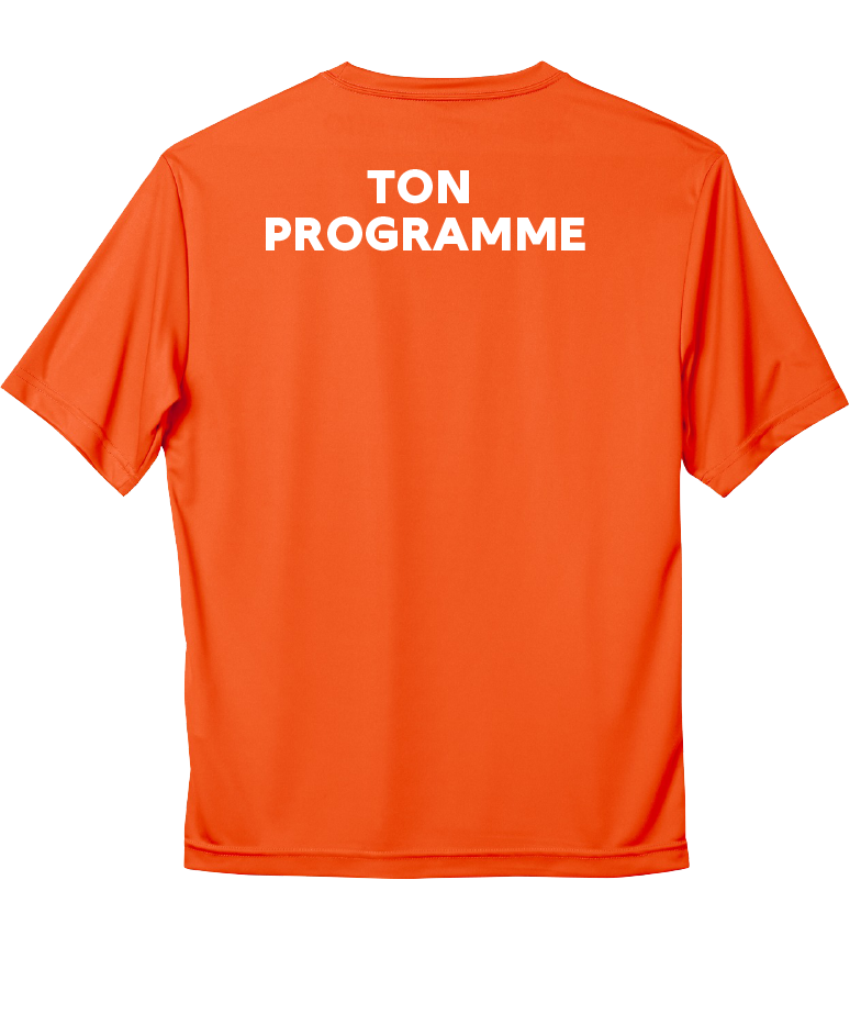 Cégep de la Gaspésie et des Îles - S350 T-shirt sport Pro Team (PGM) - SE. S16545 (AVG) + SE. Nom du PGM (DOS)