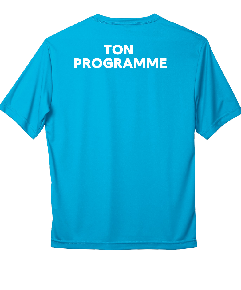 Cégep de la Gaspésie et des Îles - S350 T-shirt sport Pro Team (PGM) - SE. S16545 (AVG) + SE. Nom du PGM (DOS)