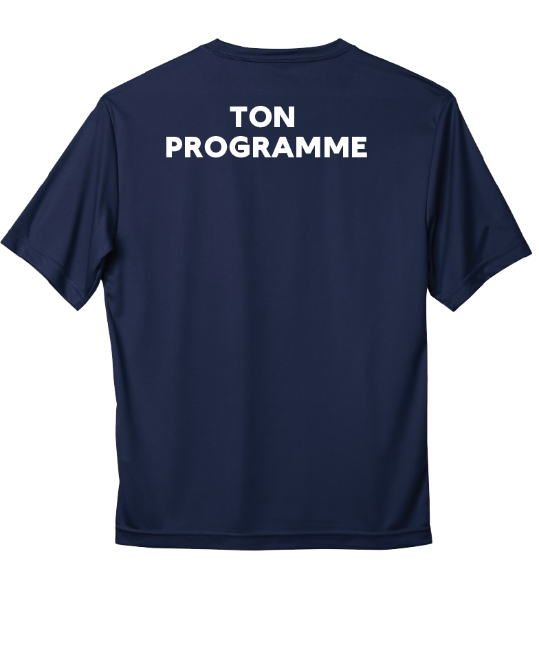 Cégep de la Gaspésie et des Îles - S350 T-shirt sport Pro Team (PGM) - SE. S16545 (AVG) + SE. Nom du PGM (DOS)