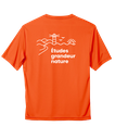 Cégep de la Gaspésie et des Îles (SLOGAN) - S350 T-shirt sport Pro Team - SE. S16545 (AVG) + SE. S16547 (DOS)
