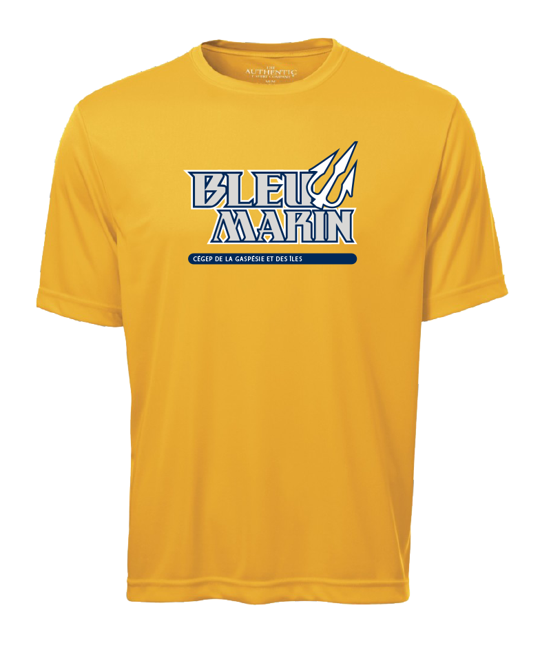 Cégep de la Gaspésie et des Îles (BLEU MARIN) - S350 T-shirt sport Pro Team - DTF. DTF-2458 (AV)
