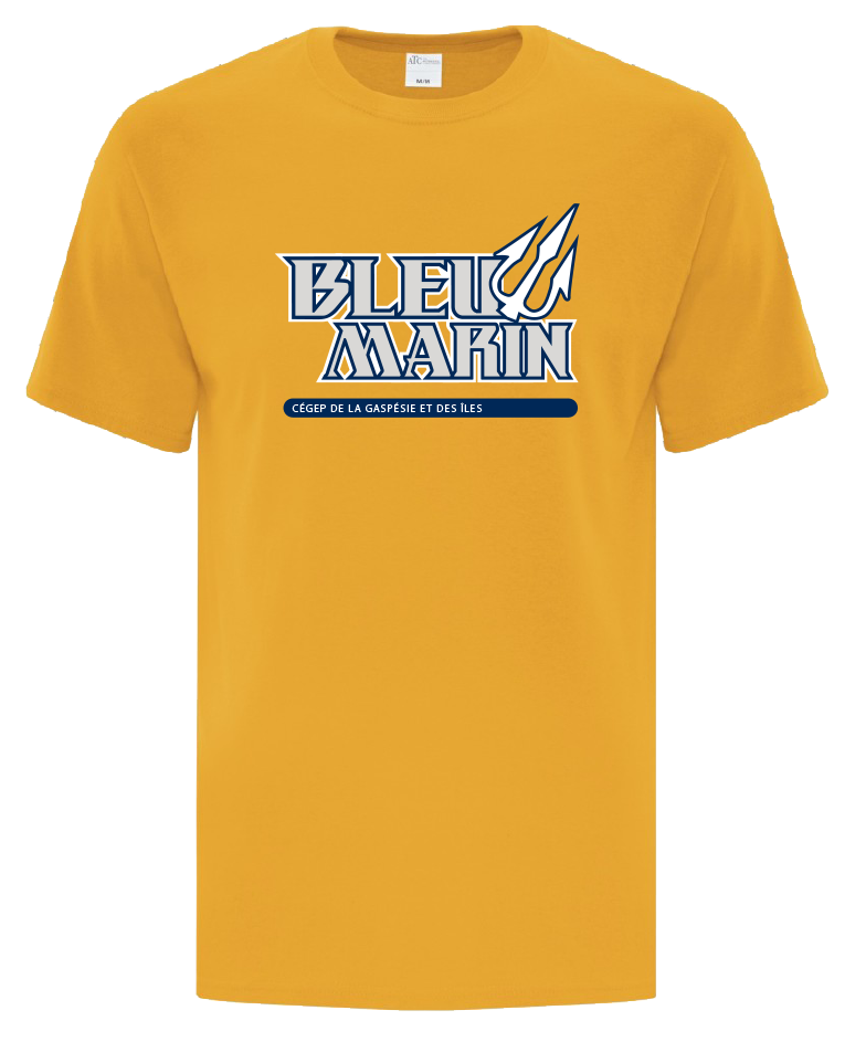 Cégep de la Gaspésie et des Îles (BLEU MARIN) - ATC1000 T-Shirt Everyday coton - DTF. DTF-2458 (AV)