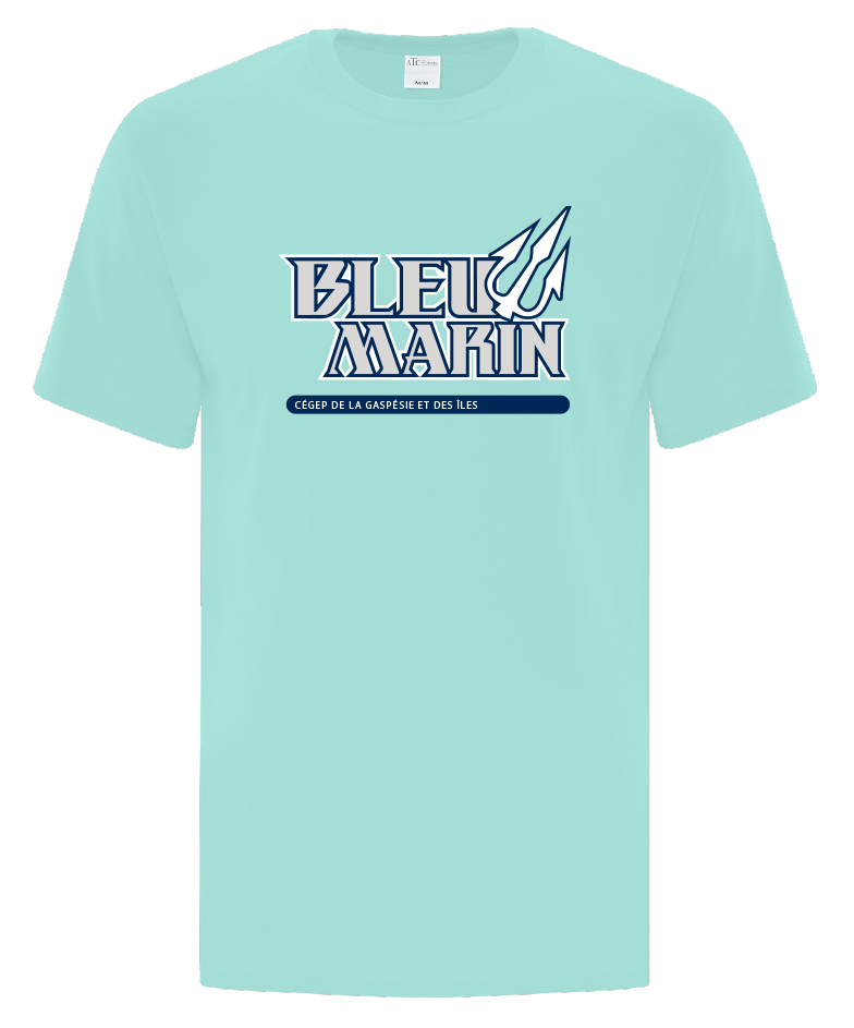 Cégep de la Gaspésie et des Îles (BLEU MARIN) - ATC1000 T-Shirt Everyday coton - DTF. DTF-2458 (AV)