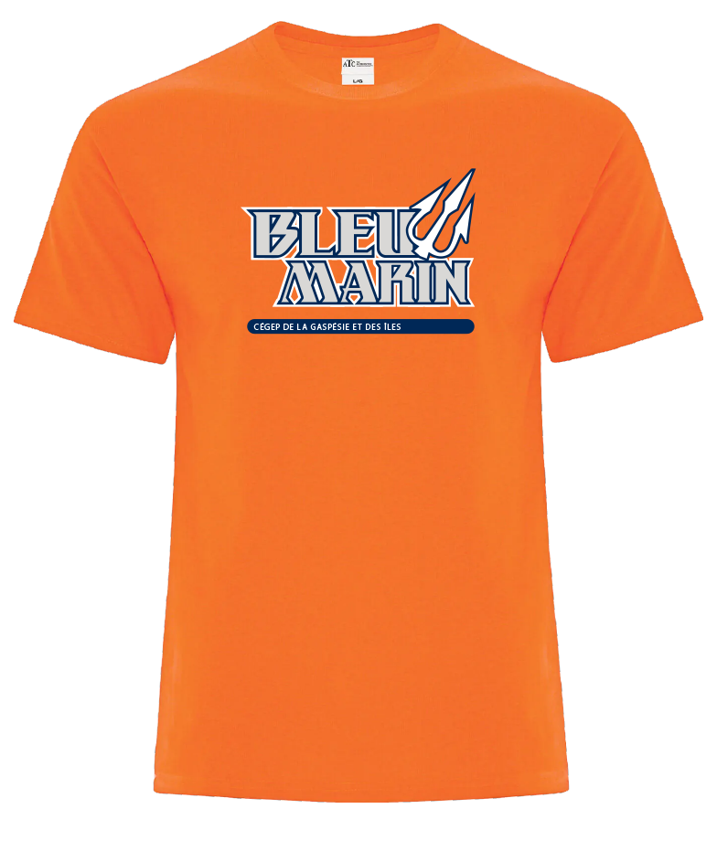 Cégep de la Gaspésie et des Îles (BLEU MARIN) - ATC1000 T-Shirt Everyday coton - DTF. DTF-2458 (AV)