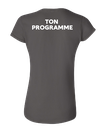 Cégep de la Gaspésie et des Îles (ÉPAQ) - 64000L T-shirt softstyle femme (PGM) - SE. S16546 (AVG) + PGM (DOS)