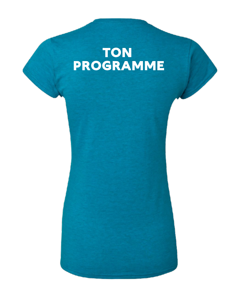 Cégep de la Gaspésie et des Îles (ÉPAQ) - 64000L T-shirt softstyle femme (PGM) - SE. S16546 (AVG) + PGM (DOS)