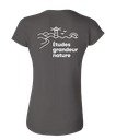 Cégep de la Gaspésie et des Îles (ÉPAQ) - 64000L T-shirt softstyle femme (SLOGAN) - SE. S16546 (AVG) + S16547 (DOS)
