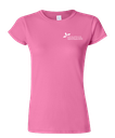 Cégep de la Gaspésie et des Îles (ÉPAQ) - 64000L T-shirt softstyle femme (SLOGAN) - SE. S16546 (AVG) + S16547 (DOS)