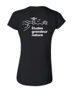 Cégep de la Gaspésie et des Îles (ÉPAQ) - 64000L T-shirt softstyle femme (SLOGAN) - SE. S16546 (AVG) + S16547 (DOS)