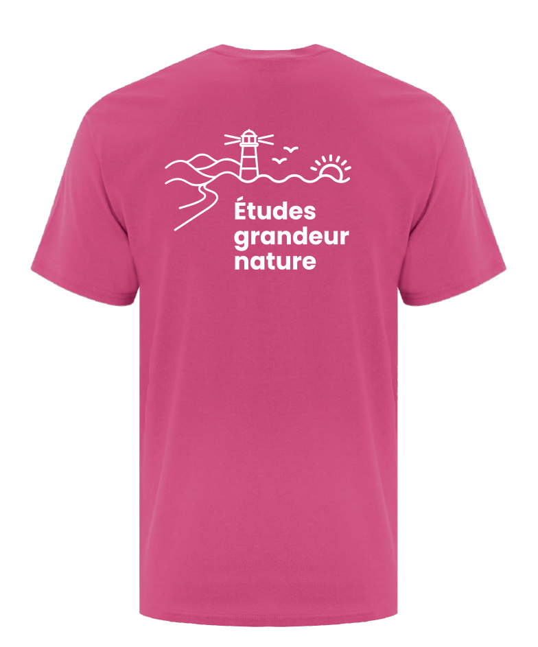 Cégep de la Gaspésie et des Îles (ÉPAQ) - ATC1000 T-Shirt Everyday coton (SLOGAN) - SE. S16546 (AVG) + S16547 (DOS)