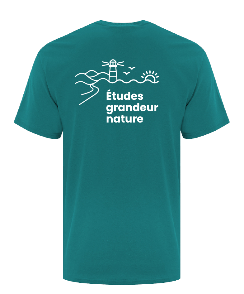 Cégep de la Gaspésie et des Îles (ÉPAQ) - ATC1000 T-Shirt Everyday coton (SLOGAN) - SE. S16546 (AVG) + S16547 (DOS)