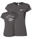 Cégep de la Gaspésie et des Îles - 64000L T-shirt softstyle femme (SLOGAN) - SE. S16545 (AVG) + SE. S16547 (DOS)