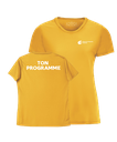 Cégep de la Gaspésie et des Îles - L350 T-shirt sport Pro Team femme (PGM) - SE. S16545 (AVG) + SE. Nom du PGM (DOS)