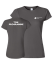 Cégep de la Gaspésie et des Îles - 64000L T-shirt softstyle femme (PGM) - SE. S16545 (AVG) + SE. Nom du PGM (DOS)