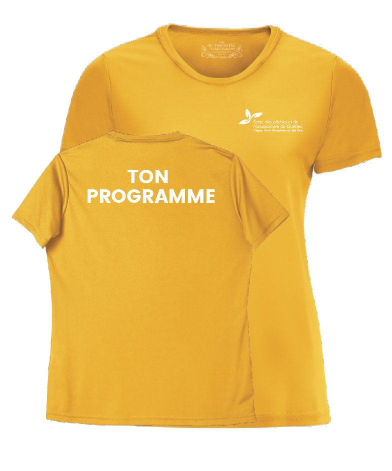 Cégep de la Gaspésie et des Îles (ÉPAQ) - L350 T-shirt sport Pro Team femme (PGM) - SE. S16546 (AVG) + PGM (DOS)