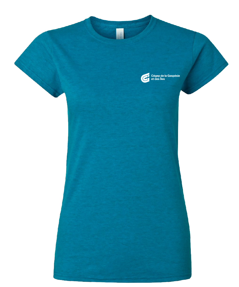 Cégep de la Gaspésie et des Îles - 64000L T-shirt softstyle femme - SE. S16545 (AVG)