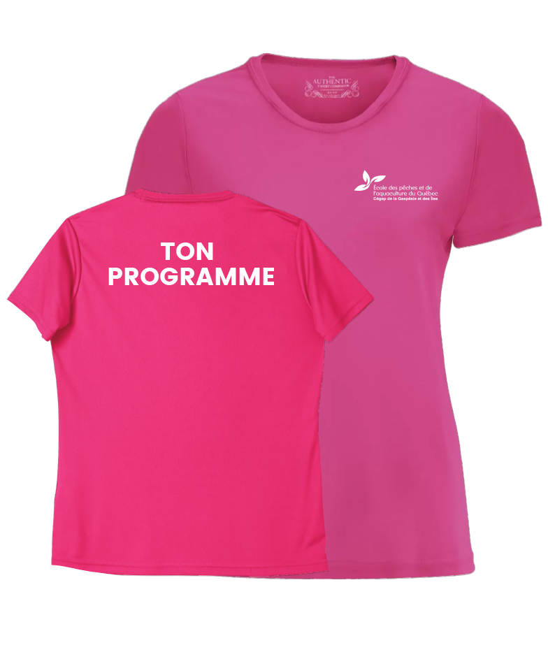 Cégep de la Gaspésie et des Îles (ÉPAQ) - L350 T-shirt sport Pro Team femme (PGM) - SE. S16546 (AVG) + PGM (DOS)