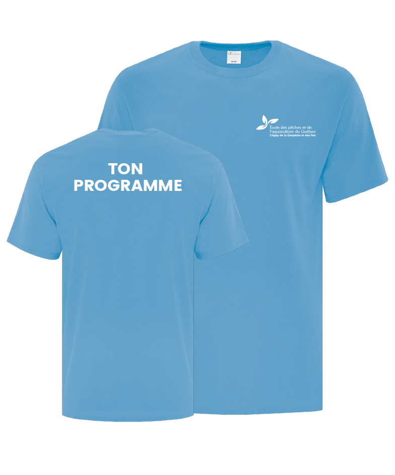 Cégep de la Gaspésie et des Îles (ÉPAQ) - ATC1000 T-Shirt Everyday coton (PGM) - SE. S16546 (AVG) + PGM (DOS)