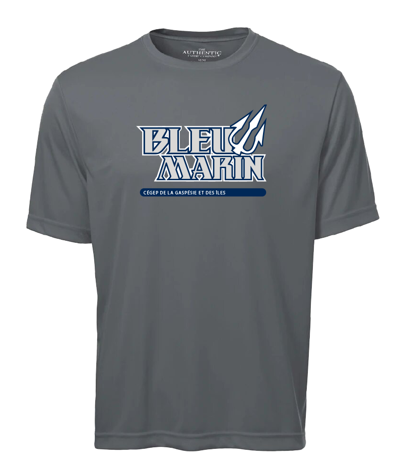 Cégep de la Gaspésie et des Îles (BLEU MARIN) - S350 T-shirt sport Pro Team - DTF. DTF-2458 (AV)